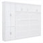 Grand lit escamotable mural avec armoires-107287794