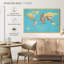 Carte du monde personnalisée «Apprendre, je pousse»-649477371-649106217