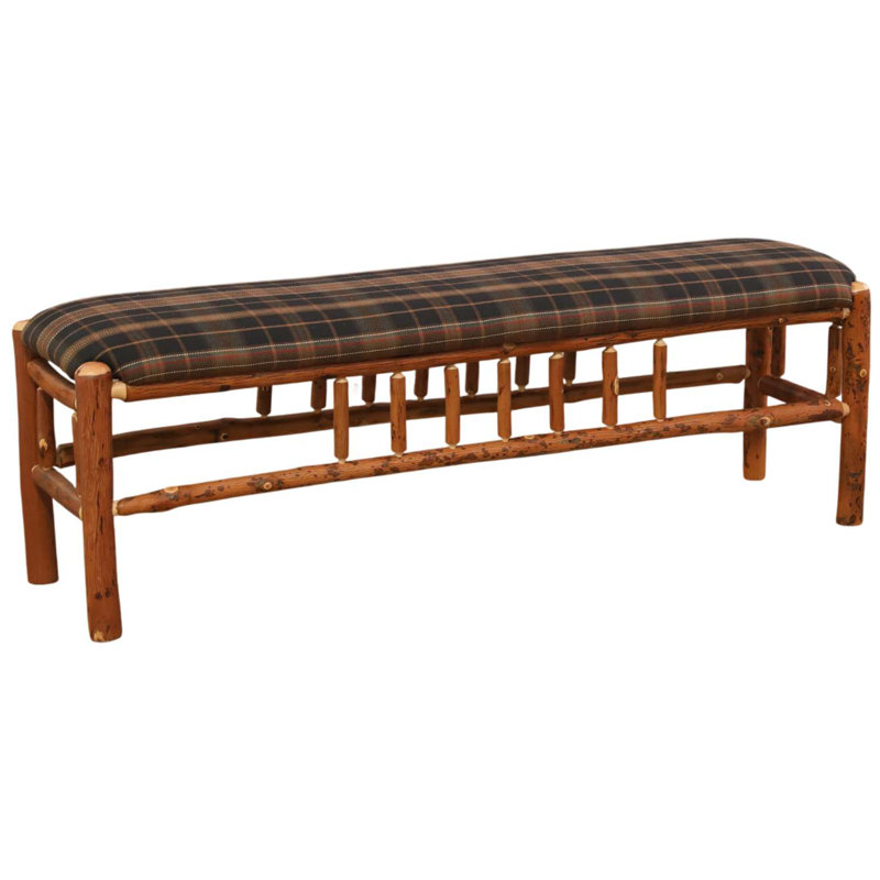 Banc en bois de hickory