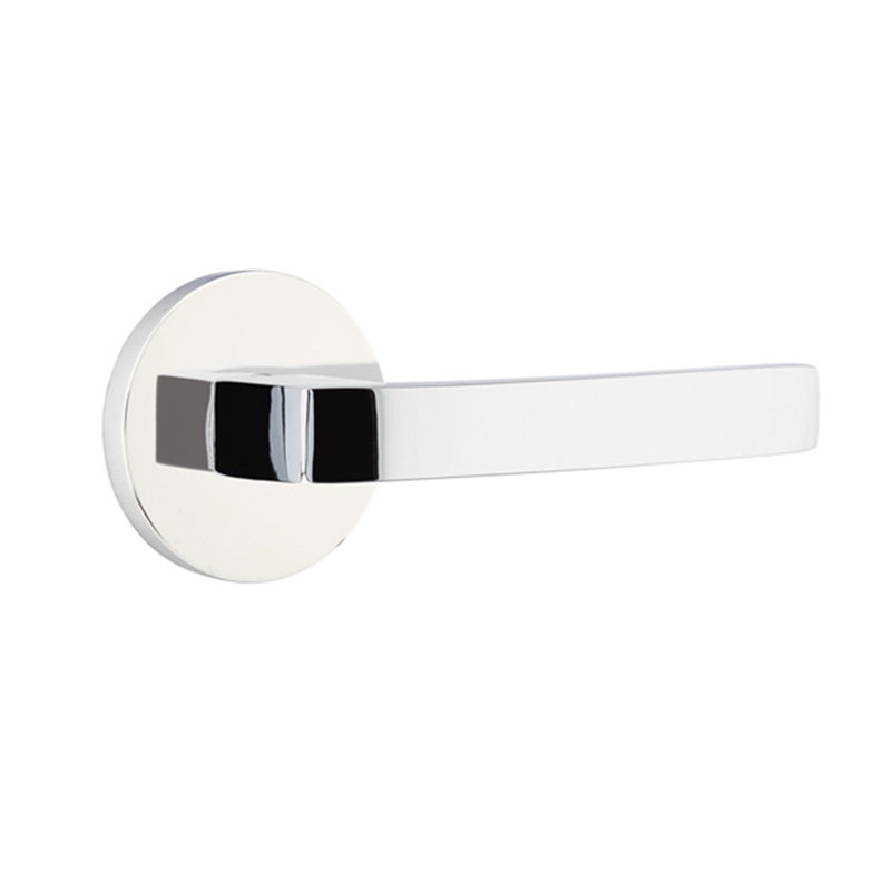 Breslin Double Dummy Door Lever, Right, Polished Chrome