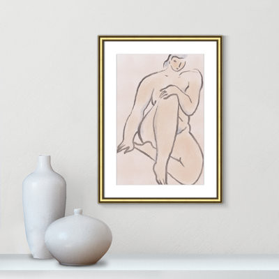 «Pastel nude 07 Print» par Dean