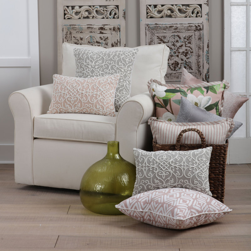 Coussin Serafina, Gris