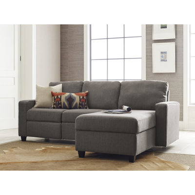 Serta Palisades Reclining Sectional Sofa with Storage Chaise