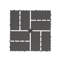 Carreaux de terrasse en plastique emboîtables-113414147