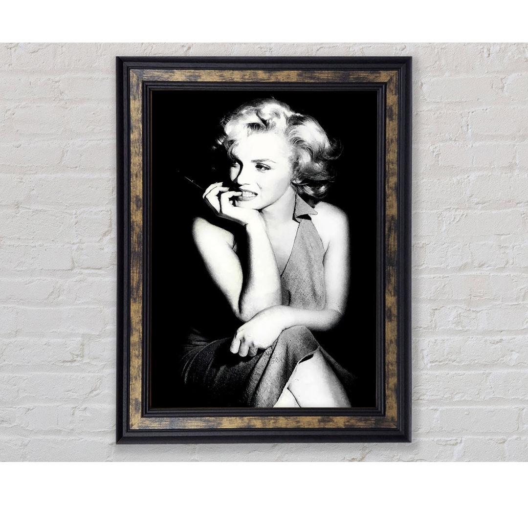 Marilyn Monroe Stare - Bilderrahmen Kunstdrucke