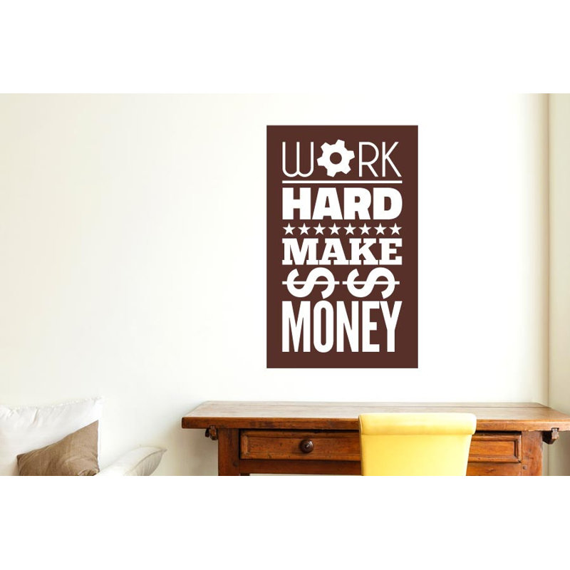 Wall Decal, Large, Brown