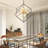Alson 9 - Light Dimmable Geometric Chandelier