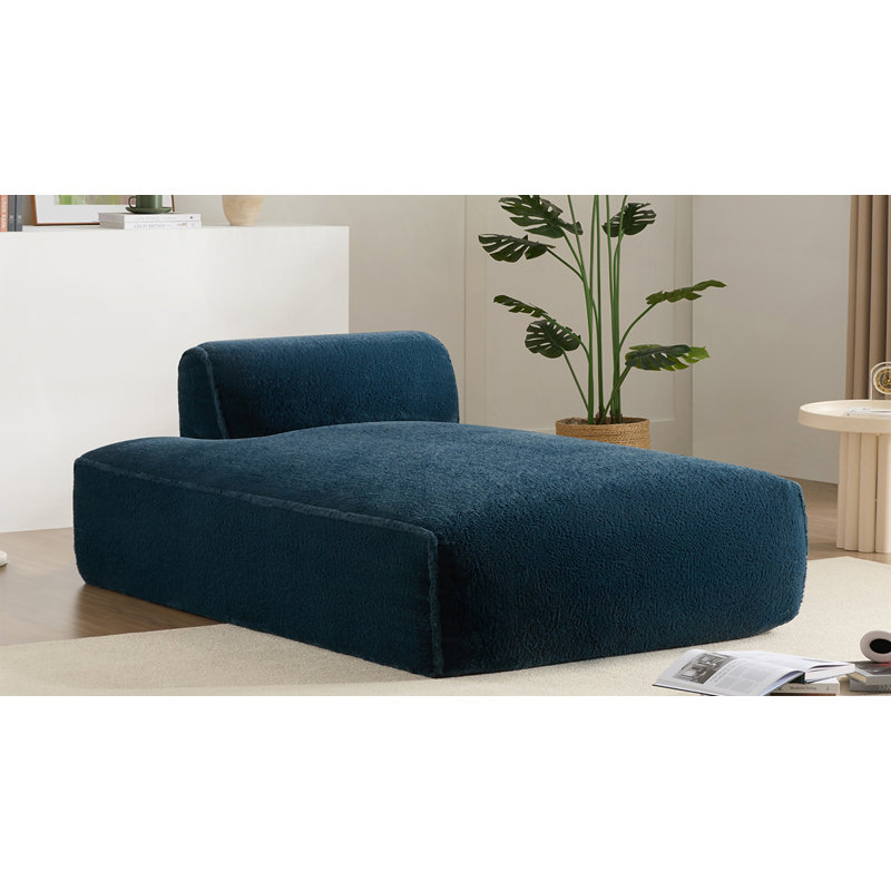 Canapé modulaire surdimensionné 72 ", Bleu très foncé