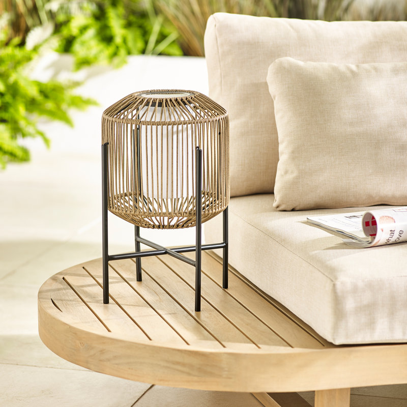 38.5cm Solar Powered Integrated LED Outdoor Floor Lamp