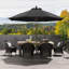 Parasol de patio en oléfine 9 pi 9 pi-681813157