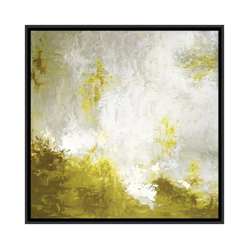 Peridot - Print on Canvas, 45.72 cm H x 45.72 cm W, Black Framed