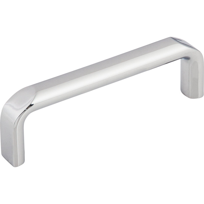 Exeter Bar Pull, Polished Chrome, 3 3/4" Center to Center