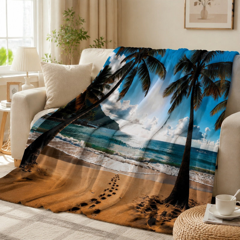 Jeté douillet en flanelle Cozy, L 40 po x l 30 po