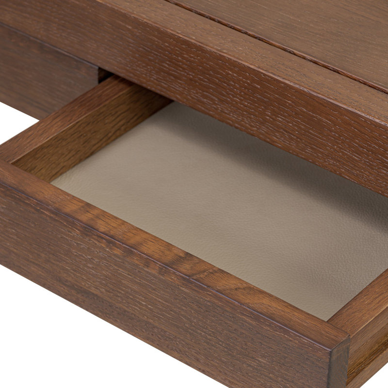 Mahjong Table-Ebonized Oak, Smoked Oak