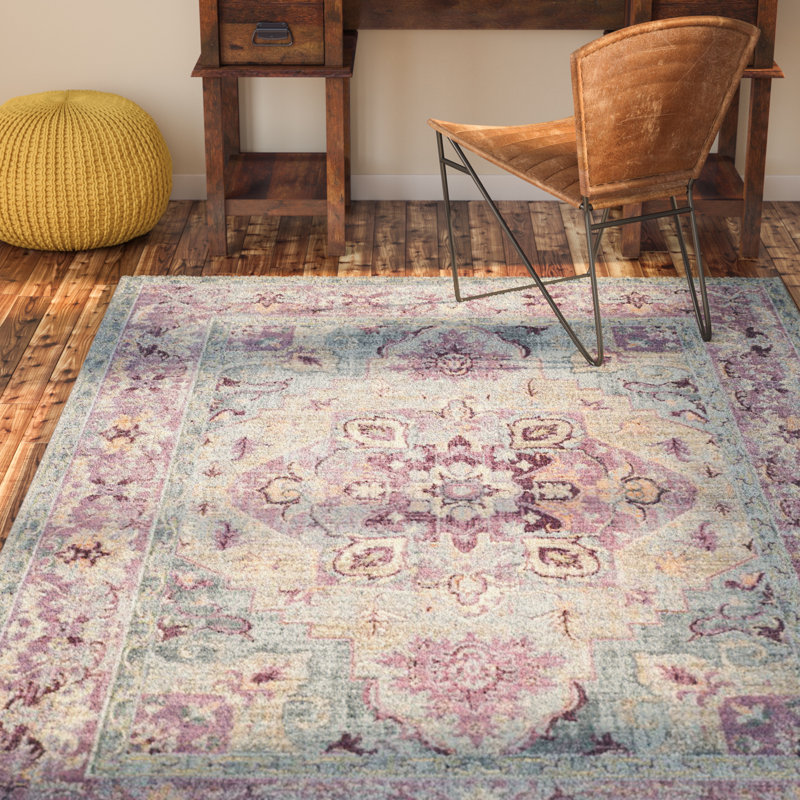 Emberlin Performance Oriental Rug, Rectangle 6' x 9'2"