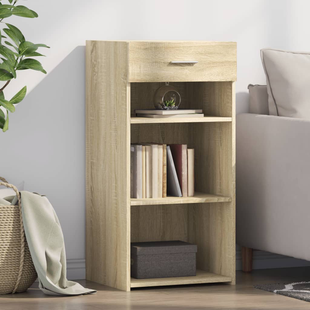 Vidaxl Sideboard Grau Sonoma 45X42,5X93 Cm Holzwerkstoff