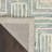 Farhaad 2'3" x 7'6" Ivory/Turquoise Modern Indoor Rug-1115080004