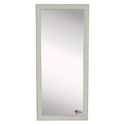 Pereyra Solid Wood Flat Wall Mirror