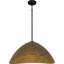 Luminaire suspendu noir mat 4 lumières Ariel