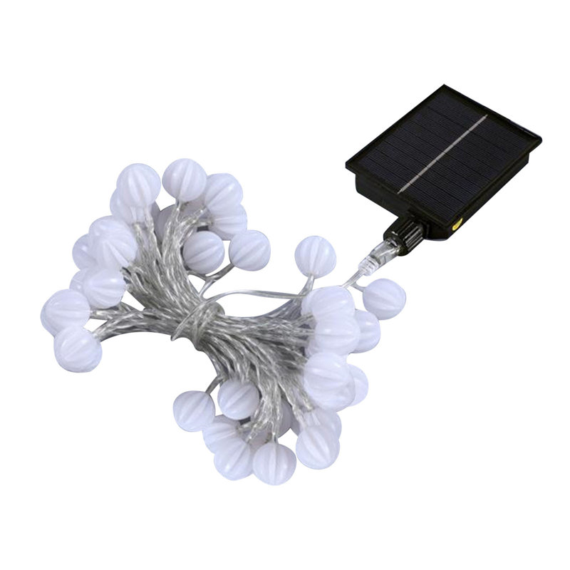 80 Outdoor Camping Decorative LED Solar Light String Ceiling Tent Color Light String