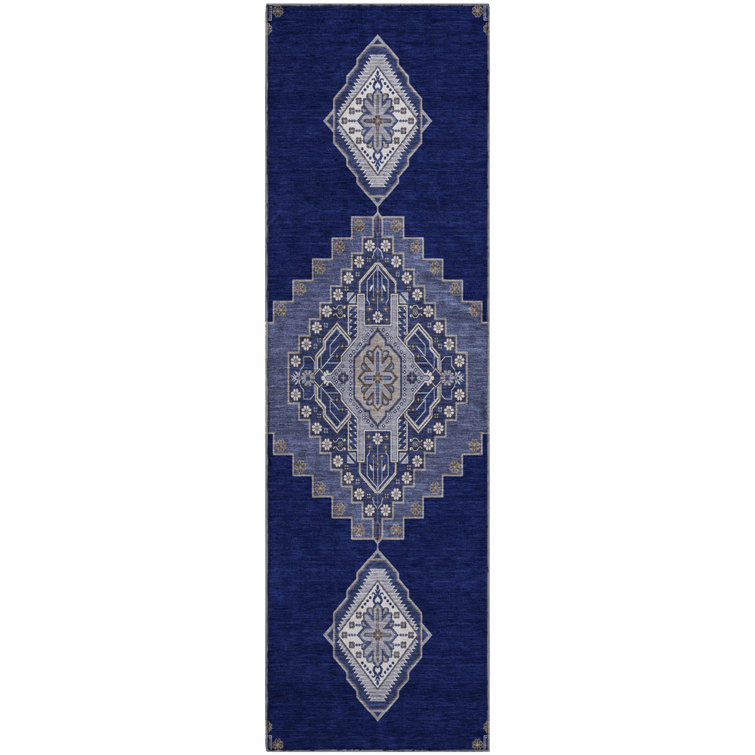 Premium Machine Washable Guada AMF1014 Oriental Rug