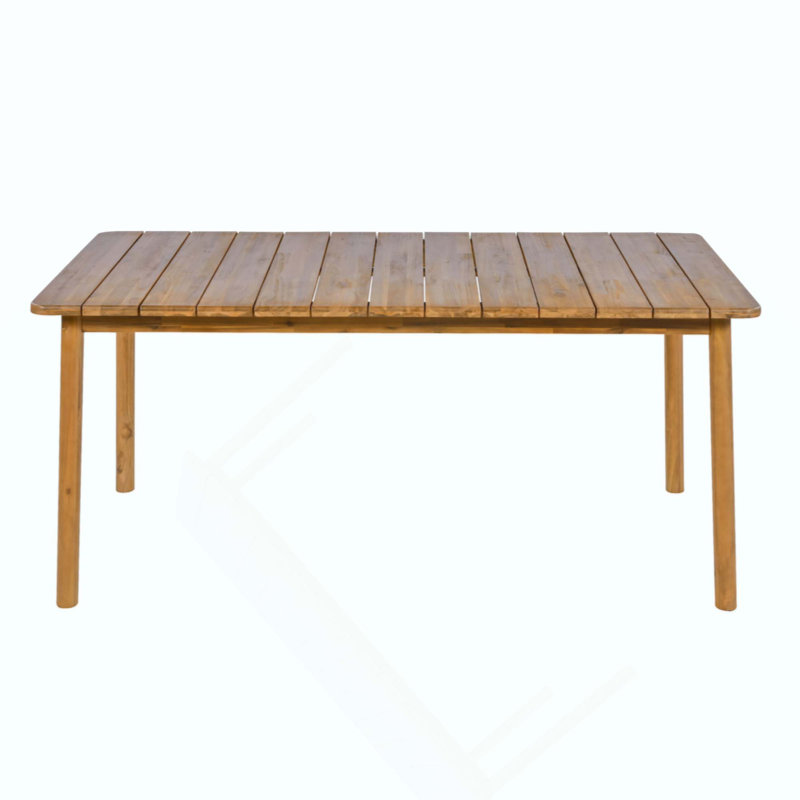 Table de salle à manger en bois d'acacia