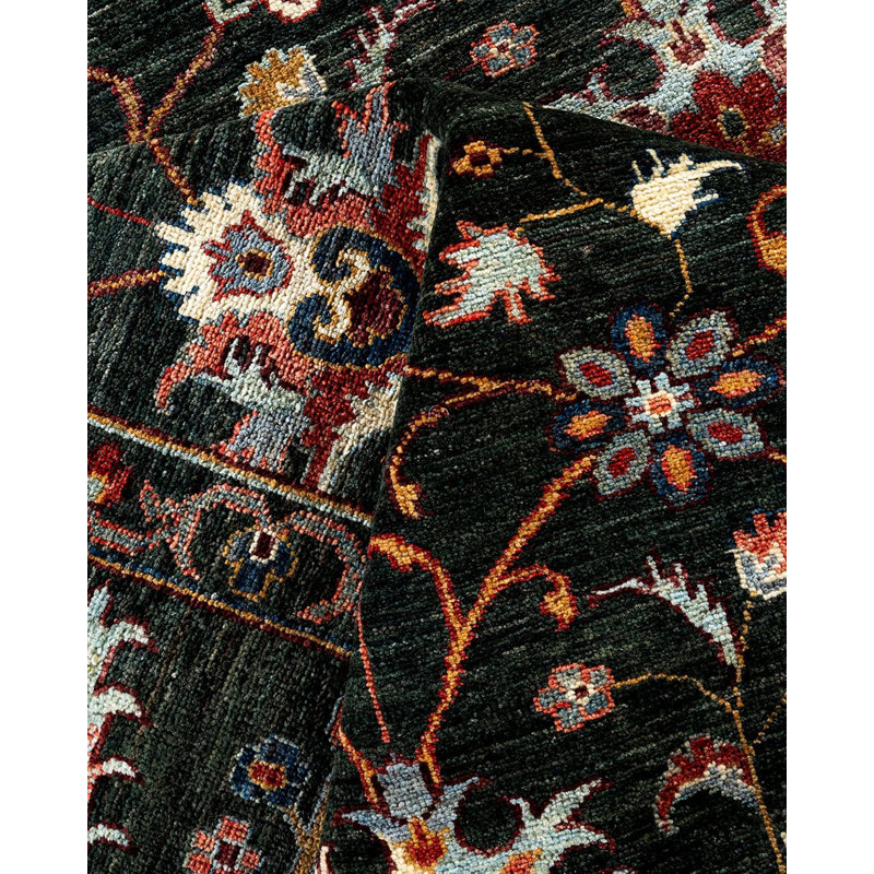 One-of-a-Kind Rectangle 8'2" X 9'8" Hand Knotted Area Rug