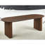 Table de salle à manger confortable et à piédestal pour 4 à 6 personnes, extensible, belle table de bureau unique, extensible pouvant doubler le prix après-vente