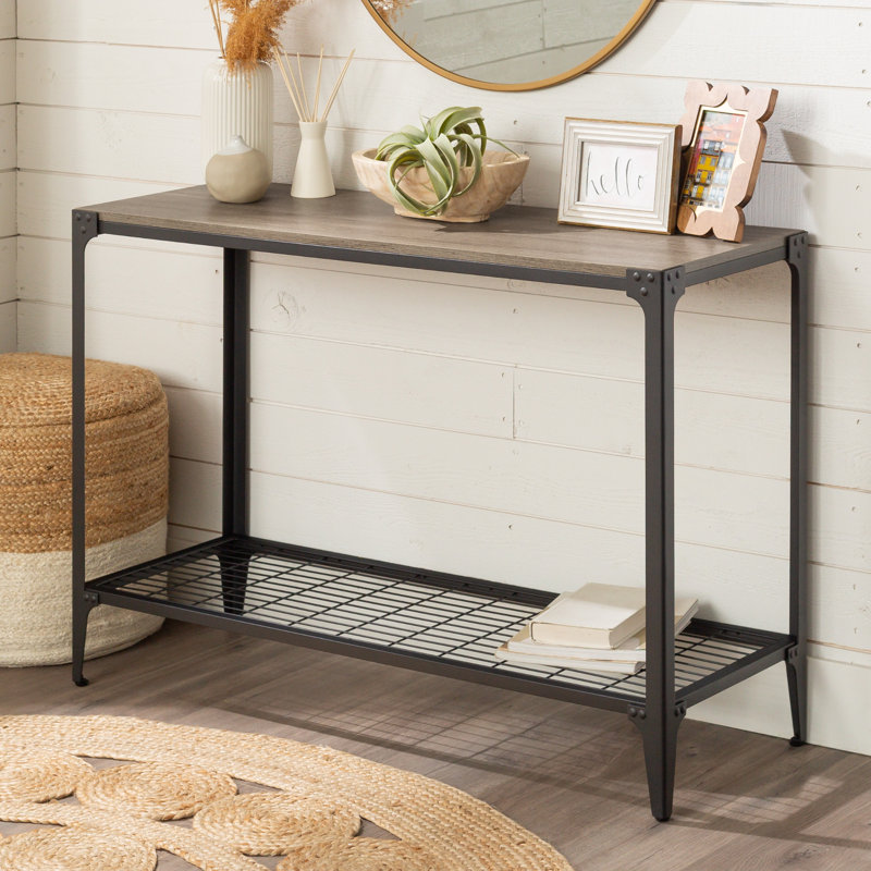 Allerton Console Table, Driftwood