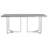 Savona Grey Faux Marble Rectangular Dining Table