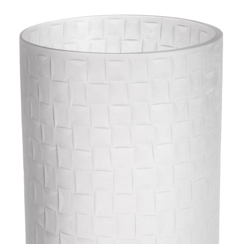 Vase Calista Frosted Glass, Overall Height- 29.33''
