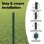 50 cm H x 1000 cm W Steel Fencing Kits Fencing