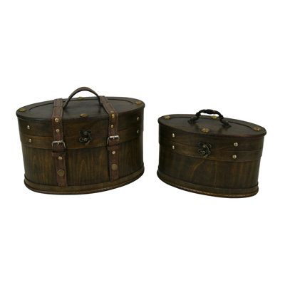 Wooden Decorative Trunk
