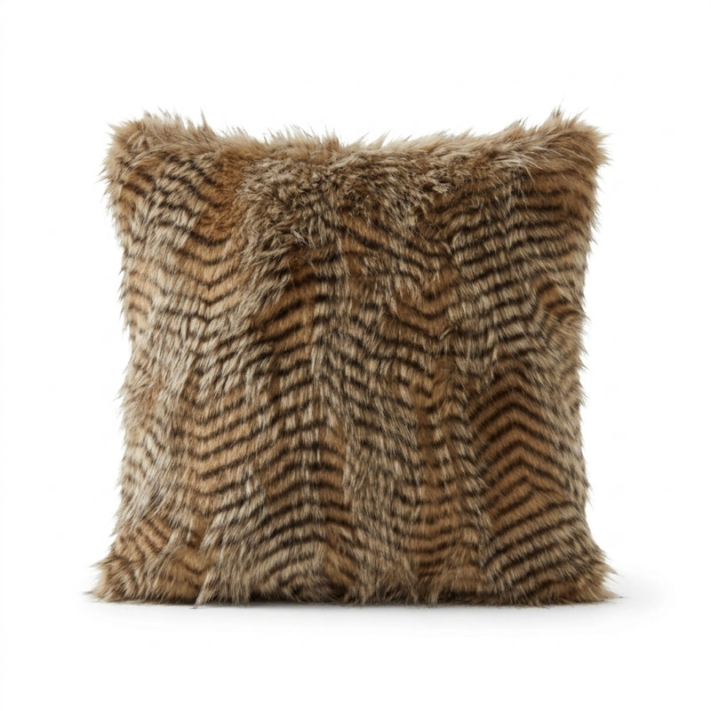 Porcupine Animal Print Reversible Throw Pillow, 12" x 20"