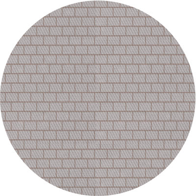 Tapis géométrique gris