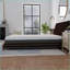 Matelas pour grand lit en mousse viscoélastique gélifiée ferme de 12 po avec support de bord et grille d'aération | Mousse | Grand