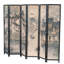 240.3Cm W x 175Cm H 6 - Panel Solid Wood Room Divider