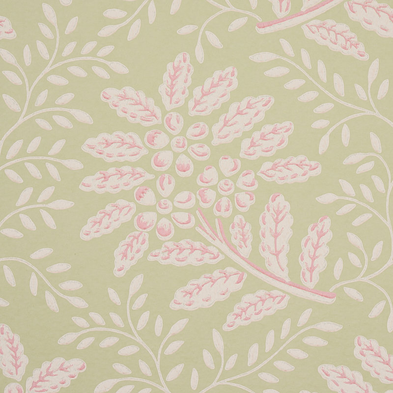 Papier peint Secret Garden, Vert