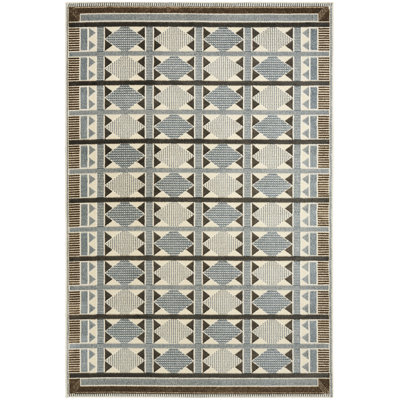 Maridee Blue Modern Indoor Rug