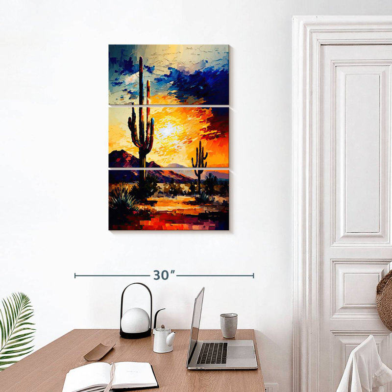 Alvord Sonoran Desert AZ II, H 32 po x l 20 po