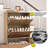 Slim Freestanding Shoe Cabinet, Narrow Fluted Shoe Storage Organizer with Removable Side Hooks-2004963227