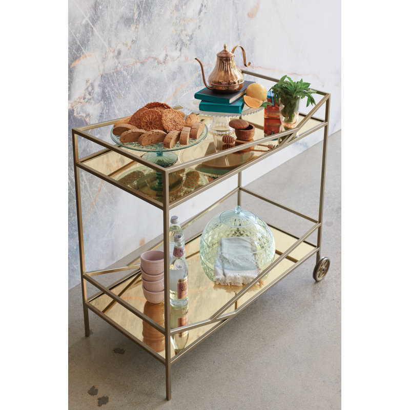 Modern Edge Vector Bar Cart