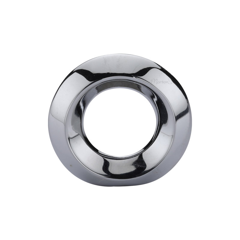 Oversized Round Knob, Polished Chrome