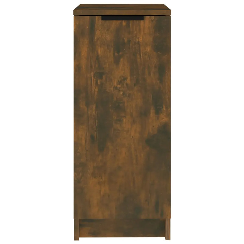 4 Pair Shoe Storage, Smoked Oak