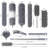 Dusters For Cleaning, Feather Duster Set, 10PCS Duster With Extension Pole Up To 100'' - Extendable, Bendable, And Washable For Ceilings, Chandeliers, And Furniture