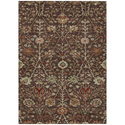 Chayil Area Rug with Non-Slip Backing