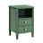 Winston 2-Drawer Storage Nightstand - Vintage Green-1863356171