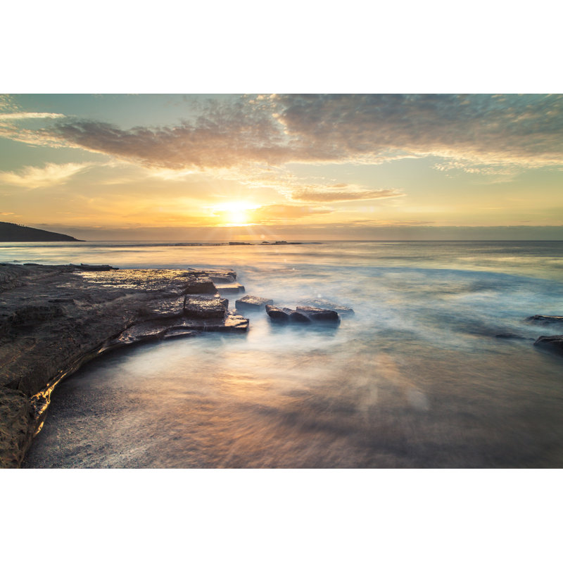 Ocean Waves by Philip Thurston - Wrapped Canvas Print, 51cm H x 76cm W x 3.8cm D