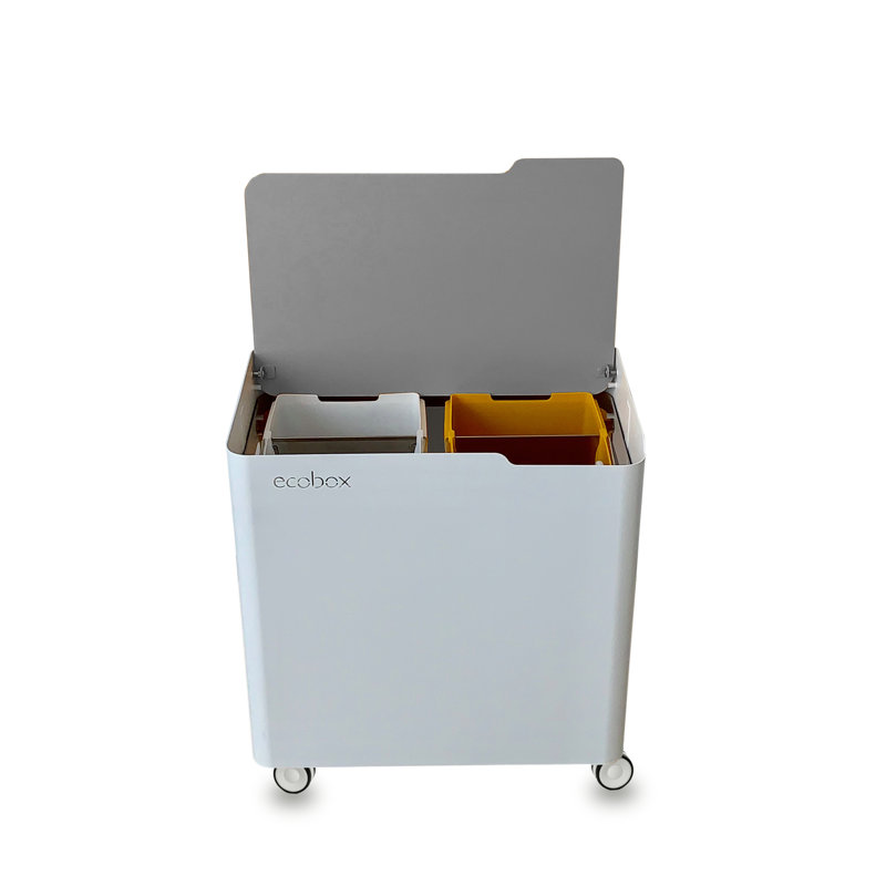Poubelle à recyclage manuelle 10 gallons
