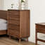 Commode d'appoint simple à rainure simple